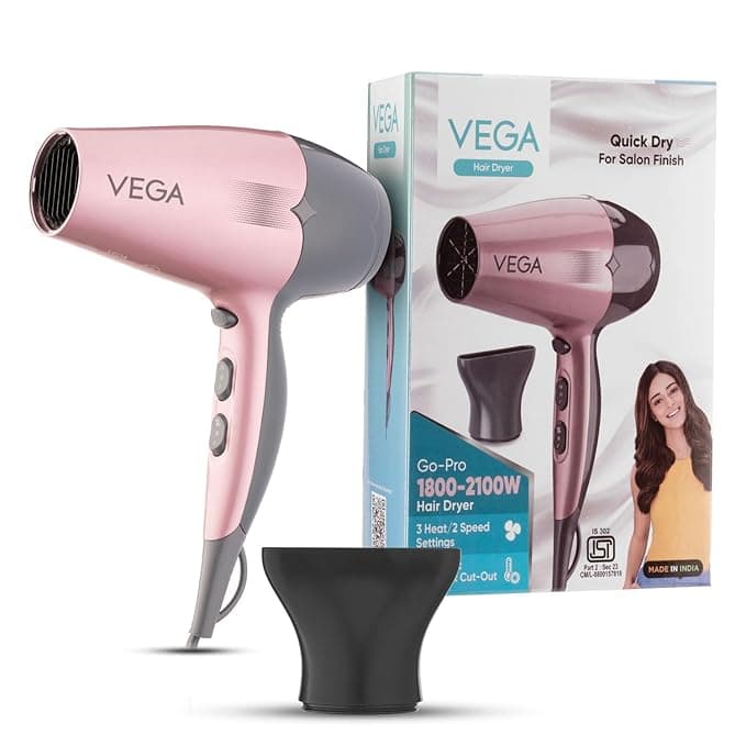 Vega Go Pro 2100W Professional Hair Dryer